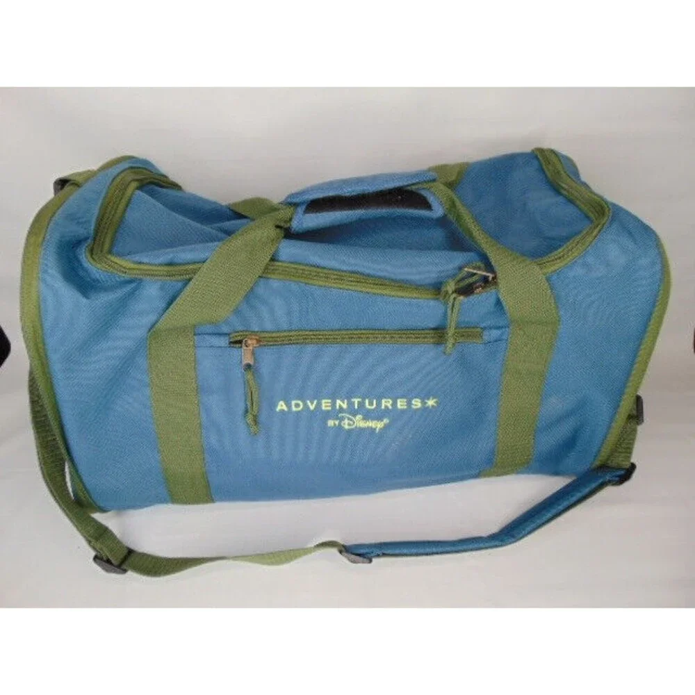 Adventures by Disney Blue Collapsible Duffle Bag w/ Shoulder Strap Carry-on Bag